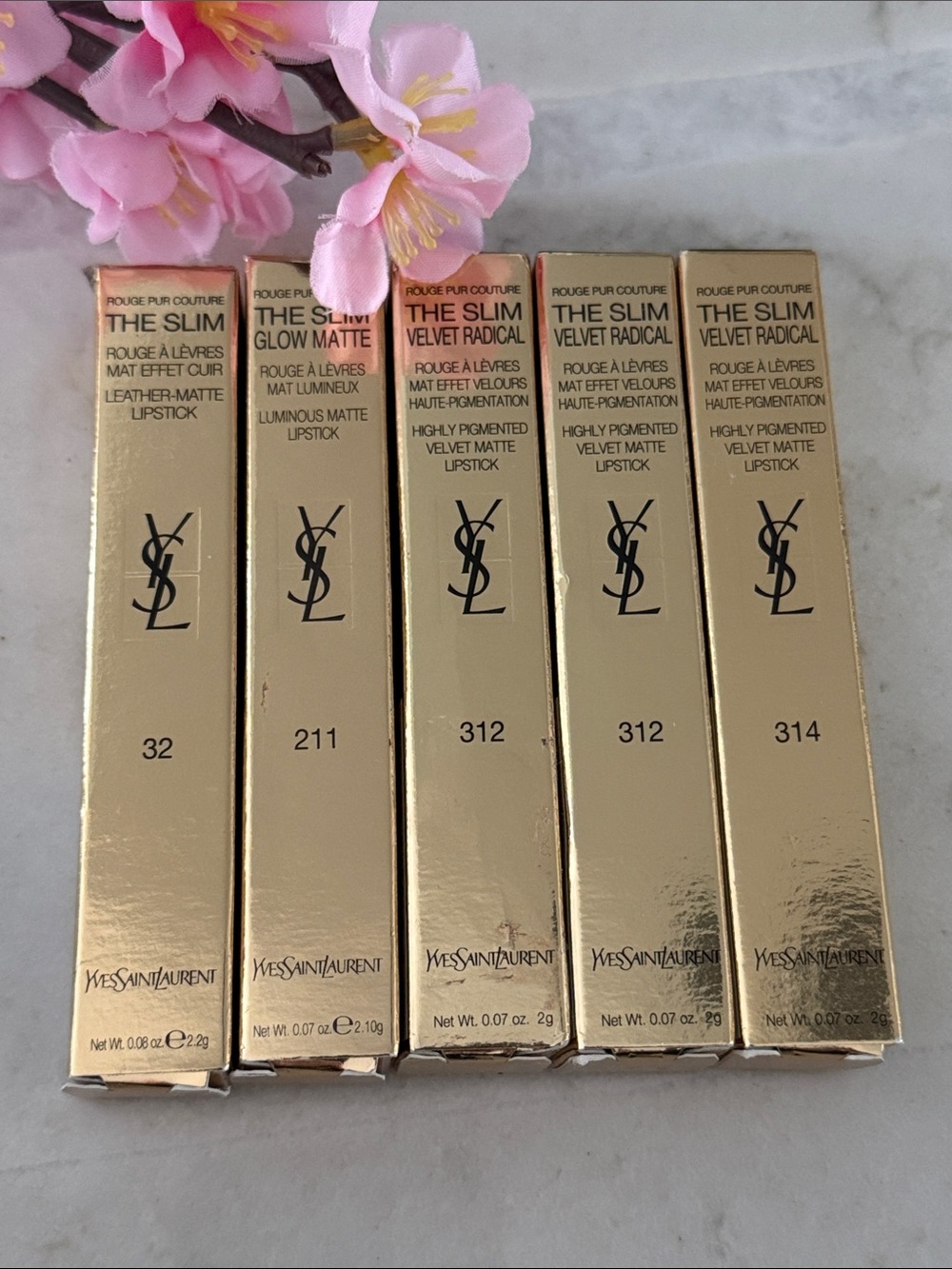 YSL Yves Saint Laurent “The Slim” luminous lipstick brand new